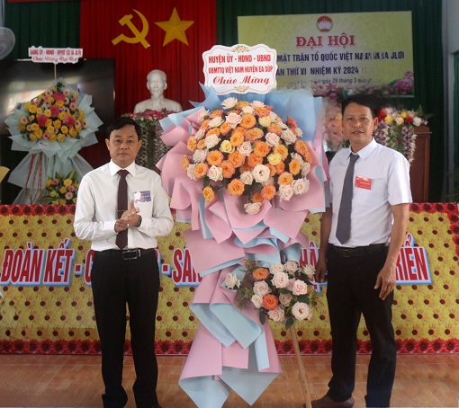 Đại hội Mặt trận Tổ quốc Việt Nam xã Ia Jlơi lần thứ VI, nhiệm kỳ 2024-2029